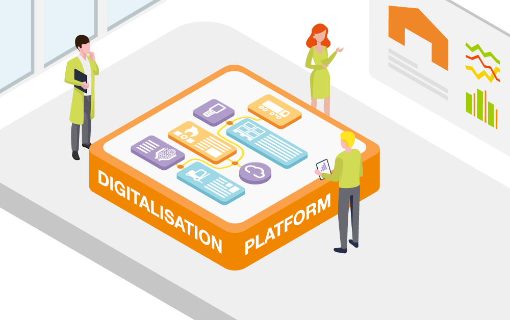 Digitalisierungsplattform – Tool für permanente Optimierung der Produktion
