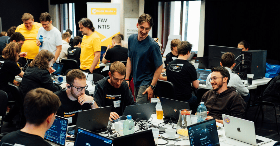 #AimtecHackathon helped again in 2026. A data-driven game won; smart pillboxes and wheelchair laser tag stood out too.