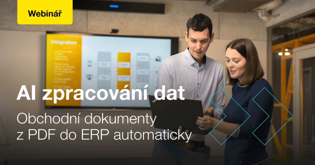 Webinář: AI zpracování dat obchodních dokumentů